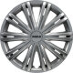 Satz Radzierblenden Giga 16-Zoll Silber