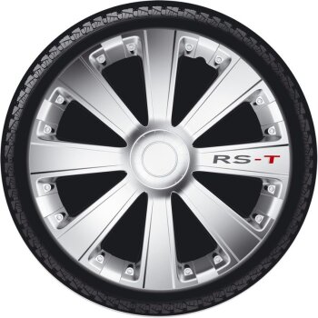 Satz Radzierblenden RS-T 16-Zoll Silber