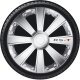 Satz Radzierblenden RS-T 16-Zoll Silber
