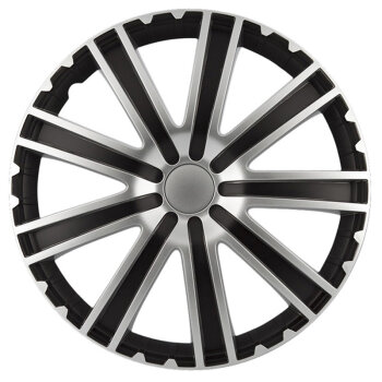 Satz Radzierblenden Toro 13-Zoll Schwarz/Silber