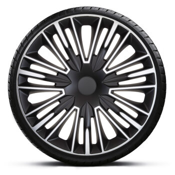 Satz Radzierbleden Jerez 15-Zoll Silber/Schwarz