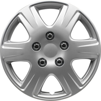 Satz Radzierblenden Louisiana 15-Zoll Silber
