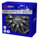 Satz Sparco Radzierblenden Roma 14-Zoll Grau