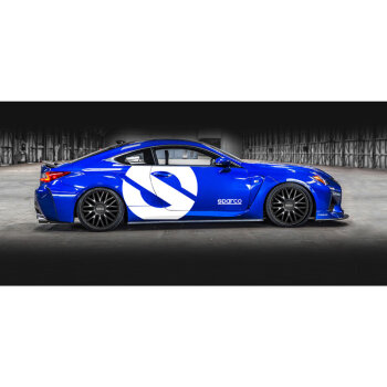 Satz Sparco Radzierblenden Roma 14-Zoll Grau/Schwarz