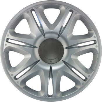 Satz J-Tec Radzierblenden Nascar 13-Zoll Silber