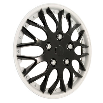 Satz Radzierblenden Missouri 15-Zoll Schwarz/Wei&szlig;...