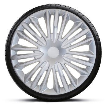 Satz Radzierbleden Jerez 14-Zoll Silber
