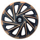 Satz Sparco Radzierblenden Varese 15-Zoll Gold/Schwarz