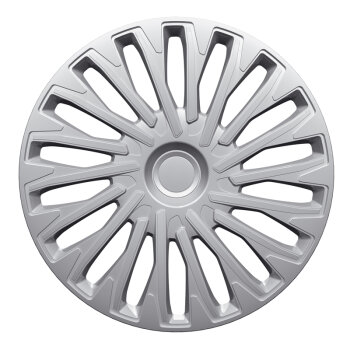 Satz Radzierblenden Soho 14-Zoll Silber