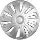 Satz Radzierblenden Caliber 17-Zoll Silber Karbon-Look