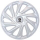 Satz Sparco Radzierblenden Varese 16-Zoll Silber
