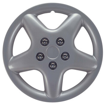 Satz Radzierblenden Idaho 13-Zoll Silber