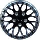 Satz Radzierblenden Missouri 16-Zoll Chrom/Schwarz