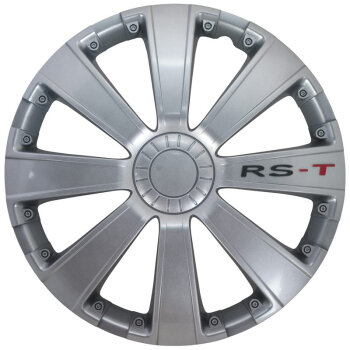 Satz Radzierblenden RS-T 14-Zoll Silber