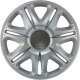 Satz J-Tec Radzierblenden Nascar 13-Zoll Silber