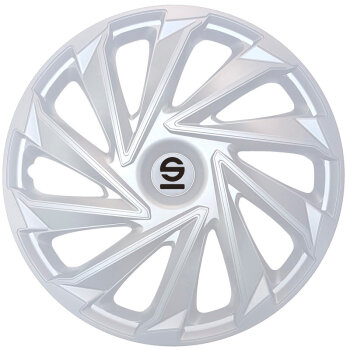 Satz Sparco Radzierblenden Varese 16-Zoll Silber