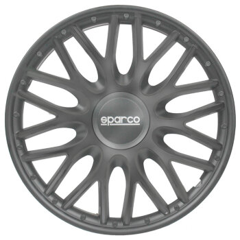 Satz Sparco Radzierblenden Roma 14-Zoll Grau