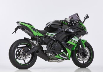 SHARK DSX-10 Komplettanlage (2-1)  f&uuml;r KAWASAKI Ninja 650 EX650M 649ccm Bj. 2021-2023
