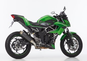 SHARK SRC 4 Slip on Ersatzd&auml;mpfer (1-1) Super Short f&uuml;r KAWASAKI Z125 BR125K 125ccm Bj. 2019-2020