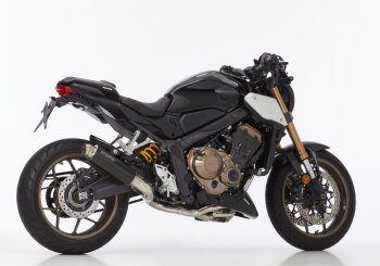 SHARK SRC 4 Komplettanlage (4-1) Super Short f&uuml;r HONDA CBR650F RC96 649ccm Bj. 2017-2018