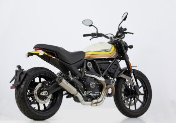 SHARK TRC-10 Komplettanlage (2-1)  f&uuml;r DUCATI Scrambler Icon KC 803ccm Bj. 2017-2020