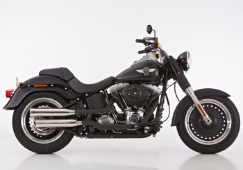 FALCON Double Groove Slip on Ersatzd&auml;mpfer Slip on Ersatzd&auml;mpfer (2-2) f&uuml;r HARLEY DAVIDSON SOFTAIL Street Bob 107 FXBB 1745 ccm Bj. 2018-2020