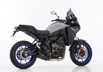SHARK DSX-10 Komplettanlage (2-1) f&uuml;r YAMAHA Tracer 7/GT RM30/RM31 689 ccm Bj. 2020-2024