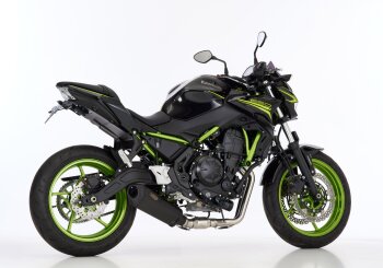 SHARK DSX-10 Komplettanlage (2-1) f&uuml;r KAWASAKI Z650 ER650K 649 ccm Bj. 2021-2022