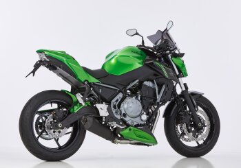 SHARK DSX-7 Komplettanlage (2-1) f&uuml;r KAWASAKI Z650...