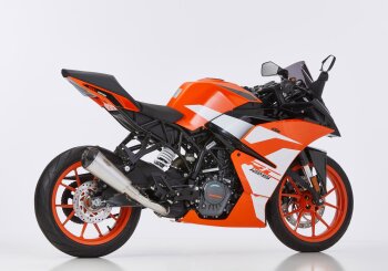 SHARK DSX-7 Slip on Ersatzd&auml;mpfer (1-1) Super Short f&uuml;r KTM RC 125 KTM IS RC 125 ccm Bj. 2017-2020
