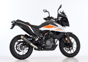 SHARK SRC 4 Slip on Ersatzd&auml;mpfer (1-1) Super Short f&uuml;r KTM 390 Adventure KTM IS Adventure 373 ccm Bj. 2020-2024