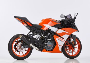 SHARK SRC 4 Slip on Ersatzd&auml;mpfer (1-1) Super Short f&uuml;r KTM RC 390 KTM IS RC 373 ccm Bj. 2017-2020