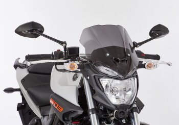 ERMAX Naked-Bike-Scheibe f&uuml;r YAMAHA MT-03 RH12 321...