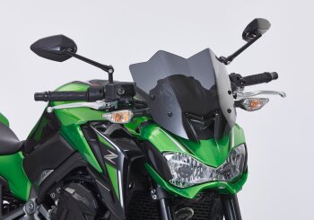 ERMAX Naked-Bike-Scheibe f&uuml;r KAWASAKI ER-6n ER650A 649 ccm Bj. 2006-2008