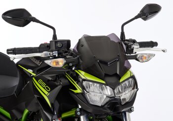 ERMAX Naked-Bike-Scheibe f&uuml;r KAWASAKI Z650 ER650S...