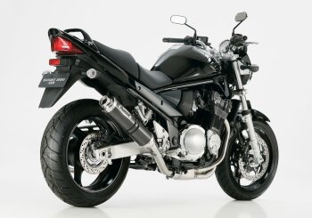 HURRIC Supersport Slip on Ersatzd&auml;mpfer (4-1) f&uuml;r SUZUKI GSF 1200 Bandit S WVA9 1157 ccm Bj. 2001-2005