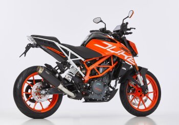 HURRIC TEC One Slip on Ersatzd&auml;mpfer (1-1) Super Short f&uuml;r KTM 250 Duke KTM IS Duke 249 ccm Bj. 2021-2021