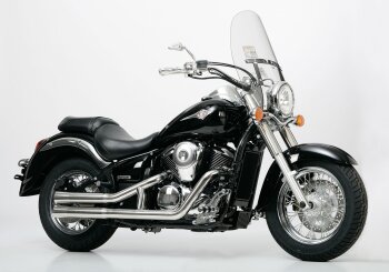 FALCON Double Groove Komplettanlage mit Kat Komplettanlage (2-2) f&uuml;r KAWASAKI VN 900 Custom VN900C 903 ccm Bj. 2007-2016