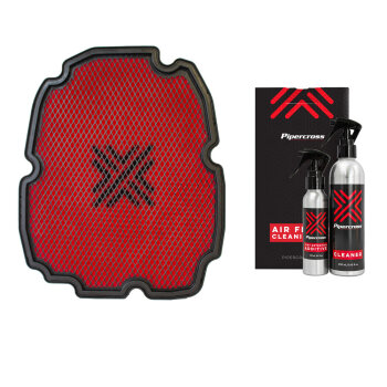 Pipercross Motorrad Luftfilter+Reiniger f&uuml;r HONDA...