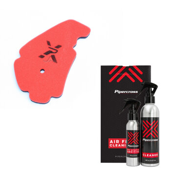 Pipercross Motorrad Luftfilter+Reiniger f&uuml;r PIAGGIO...