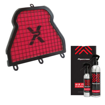 Pipercross Motorrad Luftfilter+Reiniger f&uuml;r TRIUMPH...