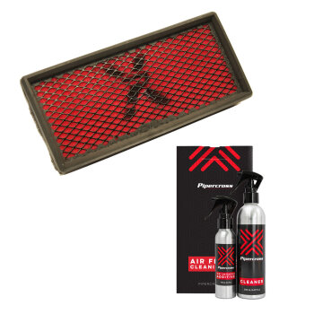 Pipercross Motorrad Luftfilter+Reiniger f&uuml;r TRIUMPH...