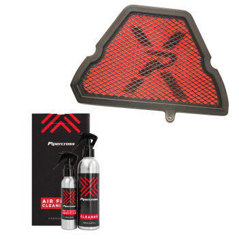 Pipercross Motorrad Luftfilter+Reiniger f&uuml;r TRIUMPH...