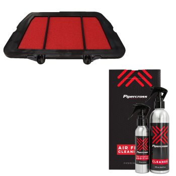 Pipercross Motorrad Luftfilter+Reiniger f&uuml;r TRIUMPH...