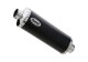 HURRIC Sportauspuff kompatibel mit BMW | F 650 GS | Typ E8GS | 798 ccm | Baujahr 2008-2012 | HURRIC Rac 1 Slip on