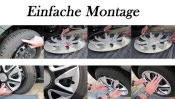 Radkappen Radzierblenden kompatibel mit Renault 4 Kasten...